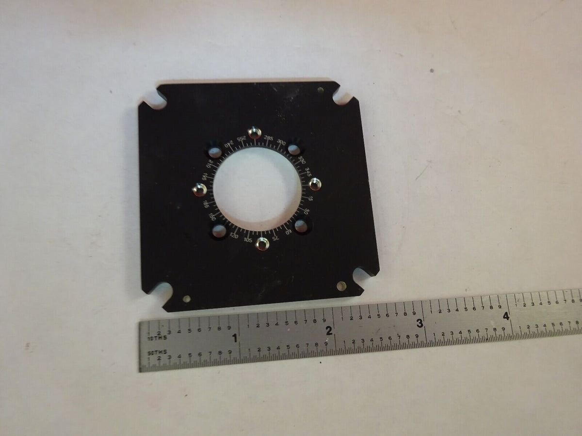 Aluminum Plate for Polarizer Rotation Indicator Part Optics