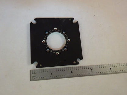Aluminum Plate for Polarizer Rotation Indicator Part Optics