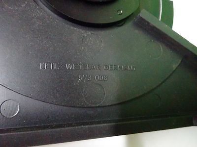 MICROSCOPE PART LEITZ GERMANY ROTABLE STAGE TABLE AS IS  BIN#67-01