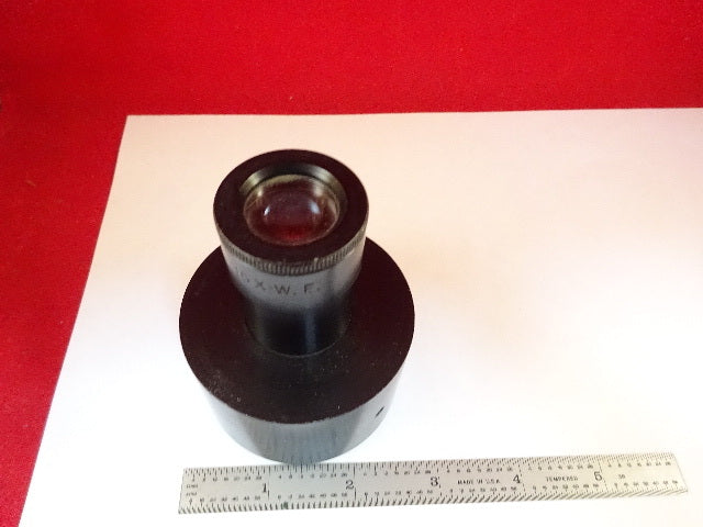 Microscope Part Rare 15X Wf Eyepiece Large Dovetail Lens Optics