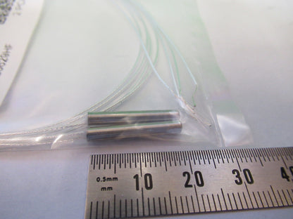 PAIR NTC THERMISTOR TEMPERATURE SENSOR 10000 OHMS  3X20mm AS PICTURED R7-B-73