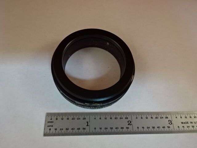 MICROSCOPE PART  COVER LENS STEREO OPTICS AS IS #AR-18