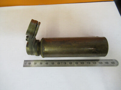 Antique Bausch & Lomb Tubus + Nosepiece Microscope Part Optics