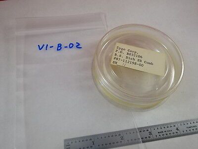 ZYGO DICHROIC SB COMB FLACHGLASOPTIK WIE ABGEBILDET &amp;V1-B-02