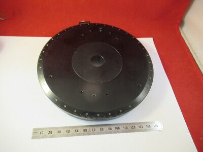 Carl Zeiss AG Germany Pol Stage Rotable Table Polarization Microscope Part
