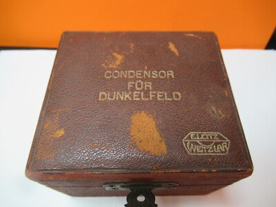 Antique Ernst Leitz Wetzlar Condenser Dunkelfeld Microscope Part