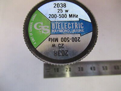 RF MICROWAVE GS Dielectric Element 25W 200-500 MHz 2038 BIRD PICTURED &5k-ft-82