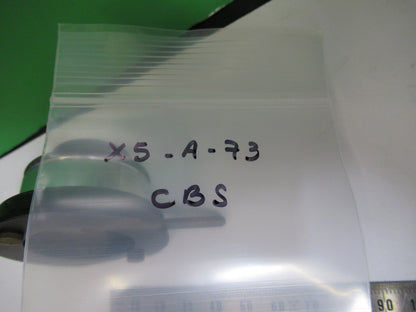CBS KASSEL ANTIQUE CONDENSER +IRIS OPTICS MICROSCOPE PART AS PICTURED X5-A-73