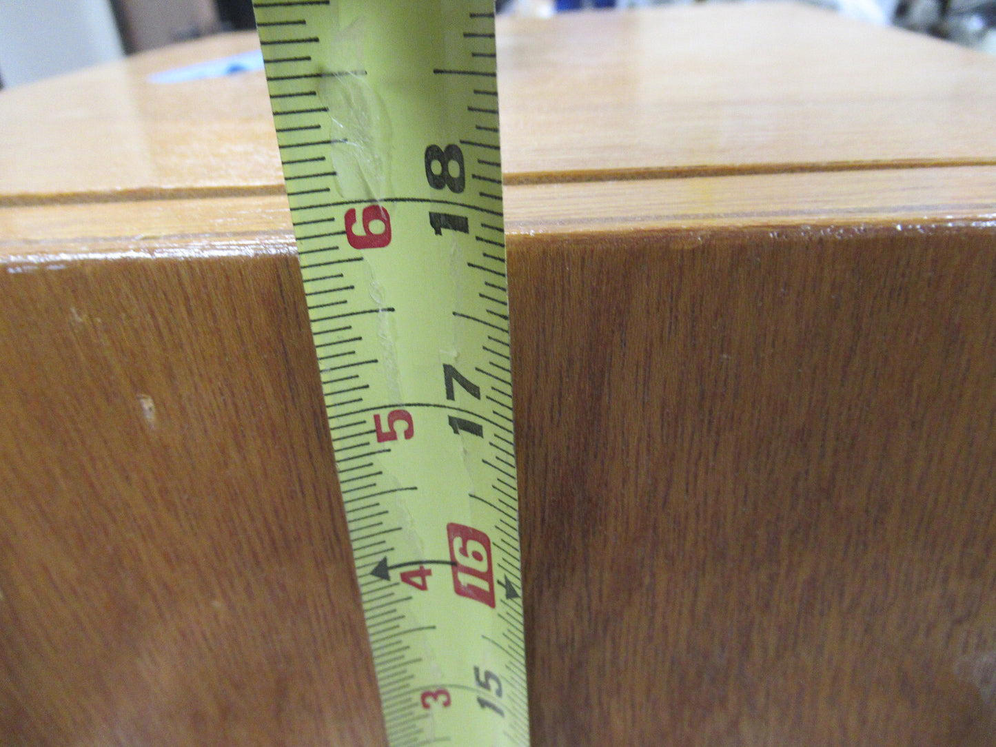 EMPTY WOOD CABINET for ANTIQUE CARL ZEISS GERMANY MICROSCOPE PART AS PICTURED