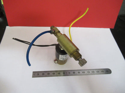 ELECTRIC SOLENOID AIR VALVE PRECISION DYNAMICS CONTROL FLOW AS IS H9-B-26