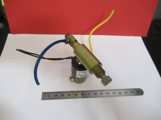 ELECTRIC SOLENOID AIR VALVE PRECISION DYNAMICS CONTROL FLOW AS IS H9-B-26