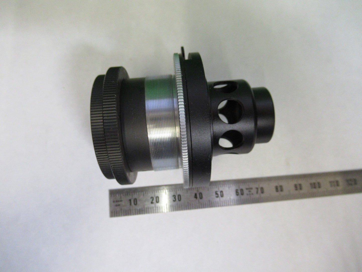 UNITRON JAPAN DARK CONDENSER PHASE OPTICS MICROSCOPE PART AS PICTURED U8-A-15