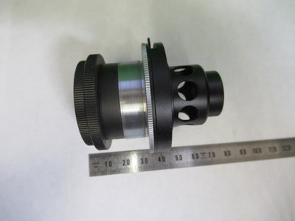 UNITRON JAPAN DARK CONDENSER PHASE OPTICS MICROSCOPE PART AS PICTURED U8-A-15