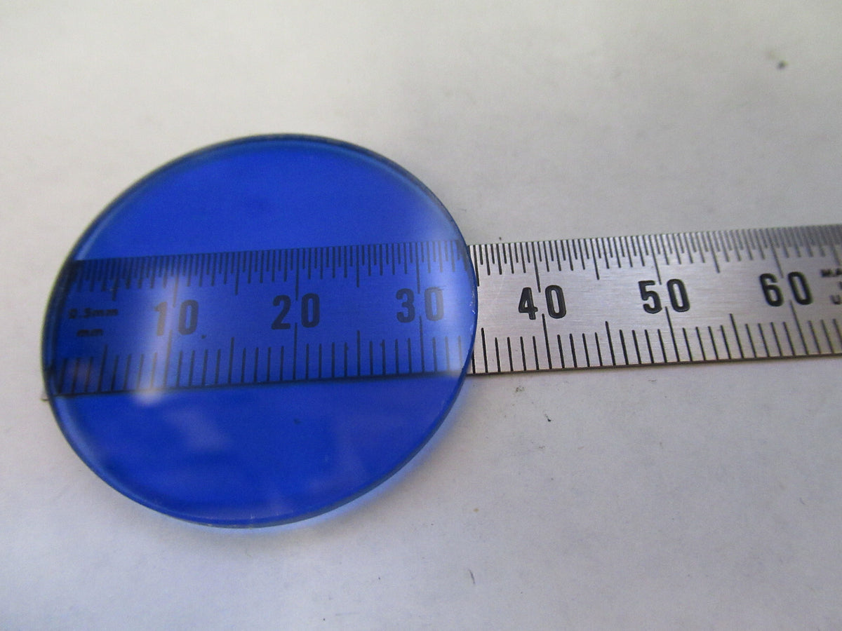 Ernst Leitz Wetzlar Germany B12 Blue Glass Filter Microscope Part