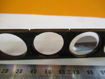 NIKON JAPAN NEUTRAL DENSITY FILTER SLIDE ND MICROSCOPE PART AS PICTURED P2-A-33
