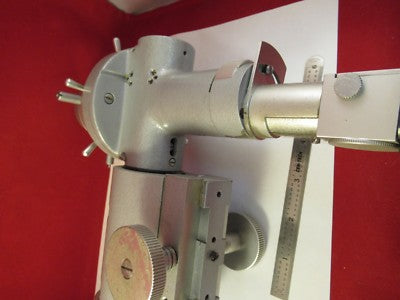 LEITZ WETZLAR GERMANY PRECISION INTERFEROMETER MICROSCOPE PART OPTICS &94-FT-88