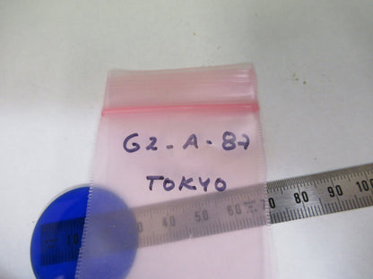 Nikon Japan Glass Blue Filter Optics Microscope Part
