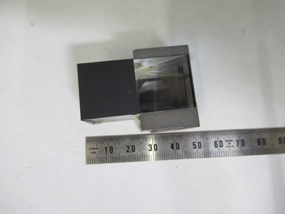 OLYMPUS JAPAN BEAM SPLITTER PRISM GLASS MICROSCOPE PART AS PICTURED W3-C-43