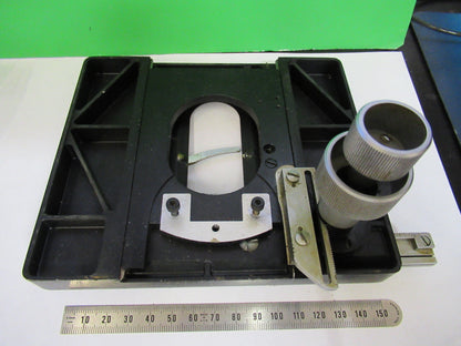 Antique Ernst Leitz Germany Metal Xy Stage Table Microscope Part