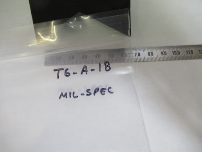 OPTICS MIL SPEC GLASS PRISM ASSEMBLY OPTICAL AS PICTURED T6-A-18