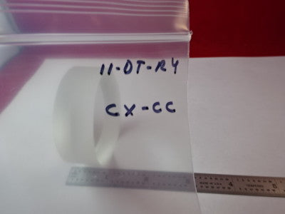 OPTICAL THICK LARGE CONVEX CONCAVE LENS LASER PROFESSIONAL OPTICS AS IS 11-DT-R4