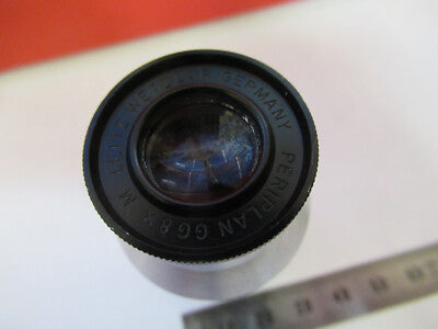 Ernst Leitz Wetzlar Gg 8X M Eyepiece Lens Microscope Part