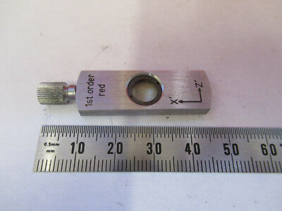 Tasco Japan Pol Slide 1ST Order Red Optics Microscope Part
