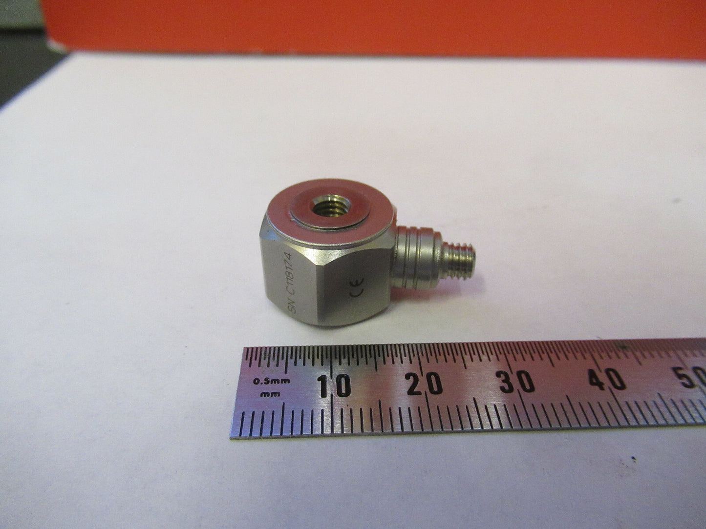 KISTLER FORCE LOAD CELL 9721A5 SENSOR PIEZOELECTRIC AS PICTURED B3-B-56