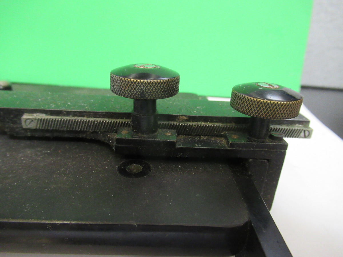 Antique Spencer Lens Co. Xy Stage Table Microscope Part Optics Old