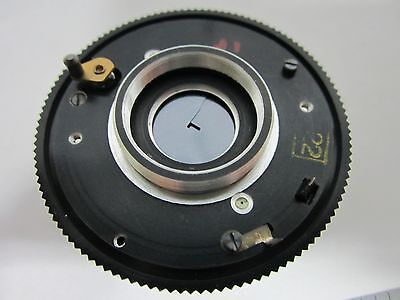 MICROSCOPE CAMERA SHUTTER PRONTOR 125 OPTICS #Q3-20