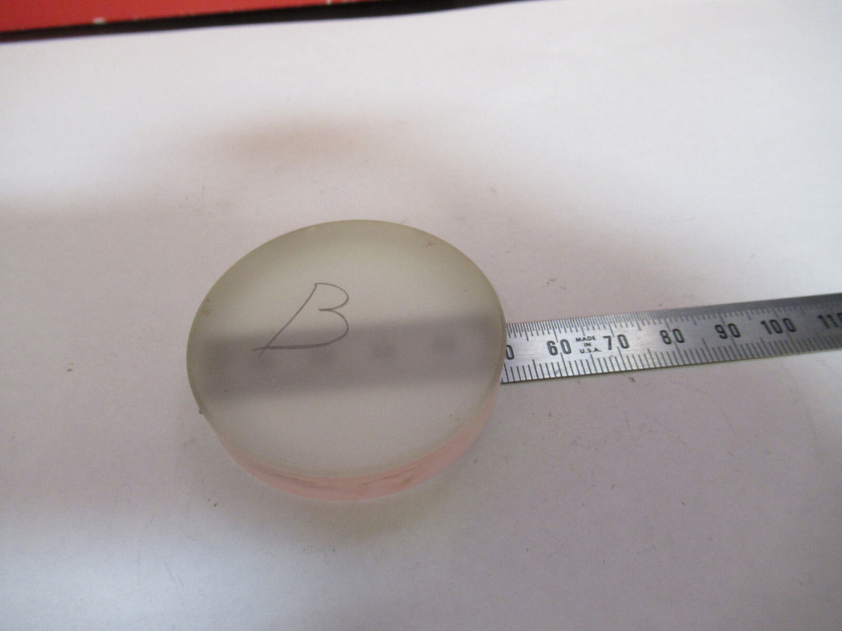 OPTICAL FLAT POLISHED FROSTED SIDES GLASS OPTICS S4-B-60