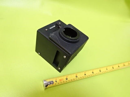 FÜR TEILE MIKROSKOPTEIL OLYMPUS JAPAN LAMPENGEHÄUSE LEER WIE BESEHEN #TD-3