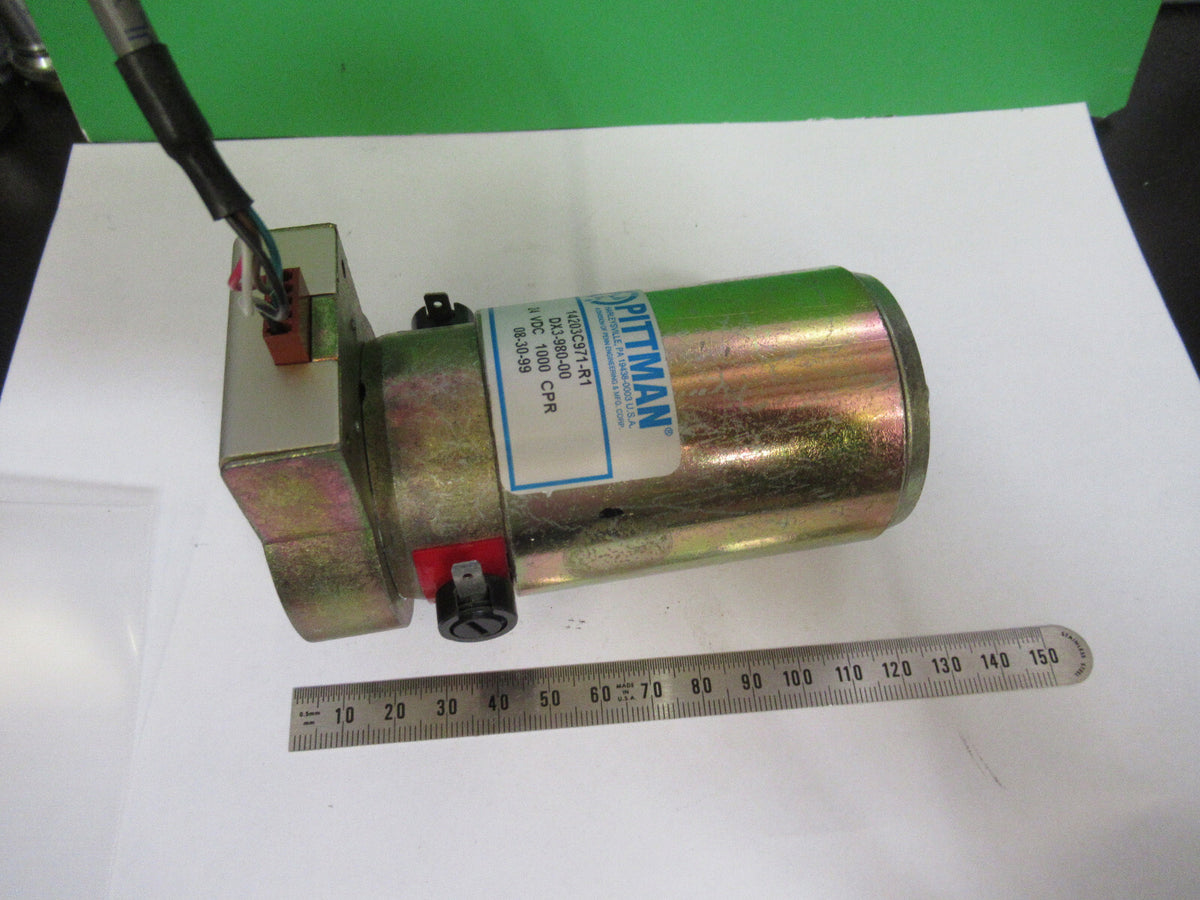 DC STEP MOTOR PITTMAN DX3-980-00 24 VDC AUTOMATION ROBOTIC AS PICTURED &83-FT-13