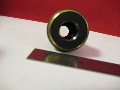 OLYMPUS JAPAN OBJECTIVE M10 10X MICROSCOPE PART OPTICS AS PICTURED &75-B-18