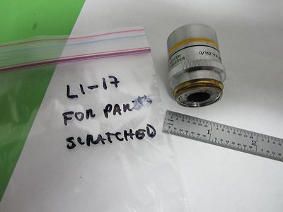 Microscope Objective 40X [scratched] Bausch & Lomb Optics AS IS Bn