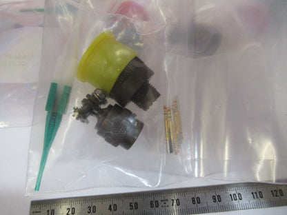 LOT 5 PCS  CONNECTOR MIL SPEC D38999/26WA35SN AS PICTURED T1-A-32