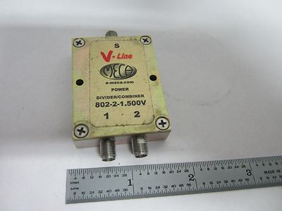 MECA POWER DIVIDER COMBINER SPLITTER RF MICROWAVE FREQUENCY BIN#J6-41