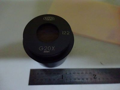 MICROSCOPE PART EYEPIECE OLYMPS G20X OPTICS AS IS BIN#X1-68