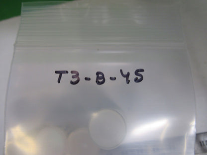 LOT OPTICAL SPECTRA PHYSICS COATED LENS PHOTONICS OPTICS as pictured T3-B-45