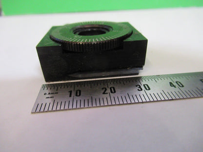 OPTICAL NEWPORT ROTABLE LENS HOLDER ASSEMBLY LASER OPTICS  AS PICTURED W1-B-12