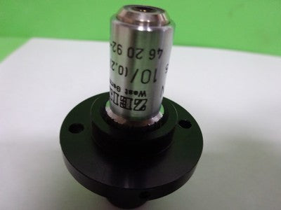MIKROSKOPTEIL OBJEKTIV ZEISS DEUTSCHLAND EPIPLAN 10X OPTICS AS IS BIN#72-20