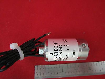 NUMATECH SOLENOID VALVE PNEUMATIC H53-0062 AUTOMATION CONTROL BIN#4