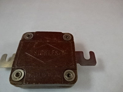 VINTAGE QUARTZ CRYSTAL FREQUENCY CONTROL SICKLES AS IS B#F1-E-14