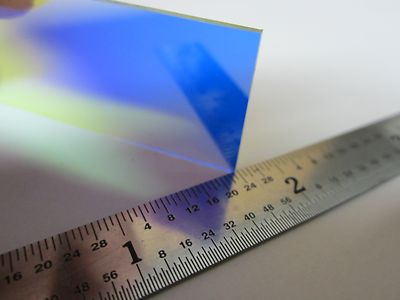 OPTICAL BEAM SPLITTER  LASER OPTICS AS IS BIN#G4-20