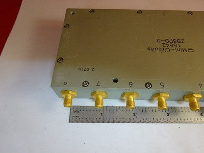 MINI CIRCUITS SPLITTER ZB8PD-2  RF MICROWAVE FREQUENCY CONTROL AS IS #86-31