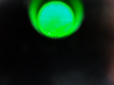 OPTISCH MONTIERTER GRÜNFILTER PRO LASEROPTIK #TA-1-1-F