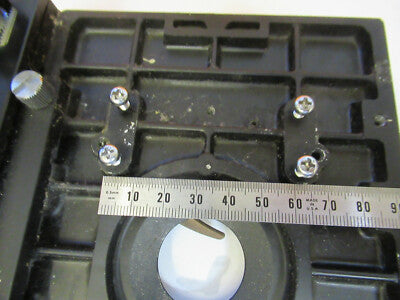 OLYMPUS JAPAN CH TABLE XY STAGE MICROSCOPE PART AS PICTURED &W3-B-70