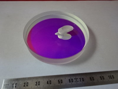 Optical Flat Fused silica 3" Dia Dichroic Mirror Hollowed Laser Optics