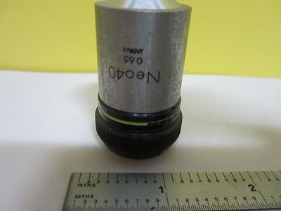 Microscope Olympus Objective NEO40 40X Optics AS IS