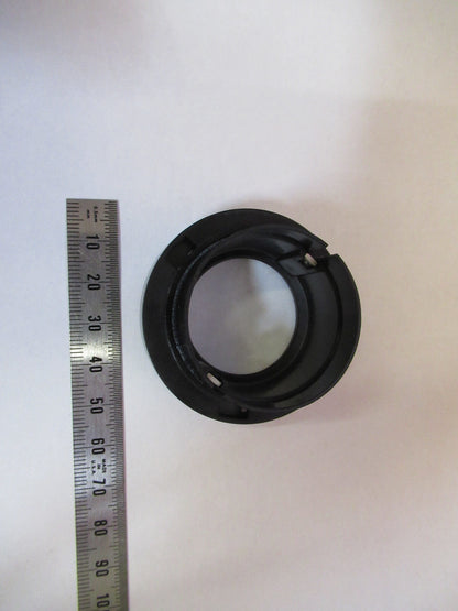 LEICA LEITZ DMRB PLASTIC IRIS DIAPHG OPTICS MICROSCOPE PART AS PICTURED #S4-B-25
